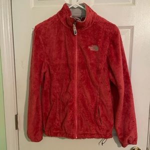 Dark Pink North Face Jacket